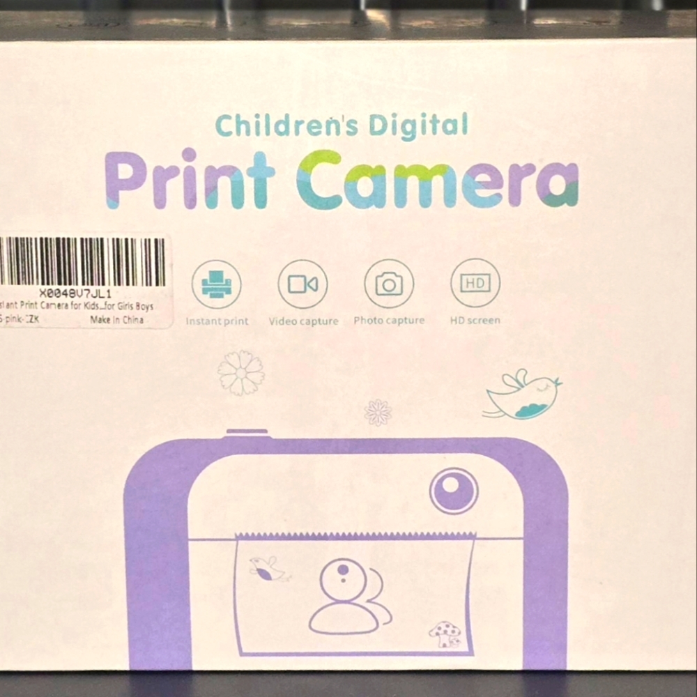 Instant Print Camera for Kids, , Selfie Digital Camera